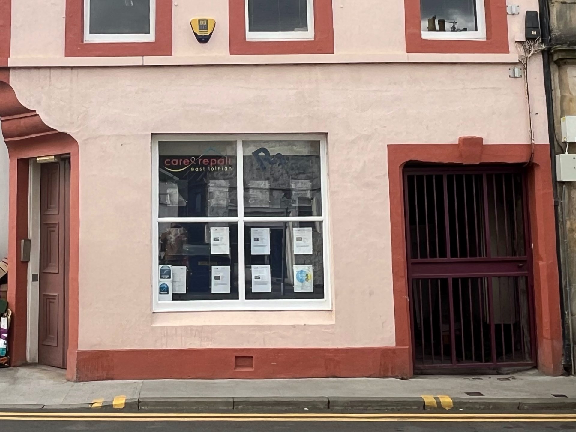 Care and Repair Shop Front Haddington