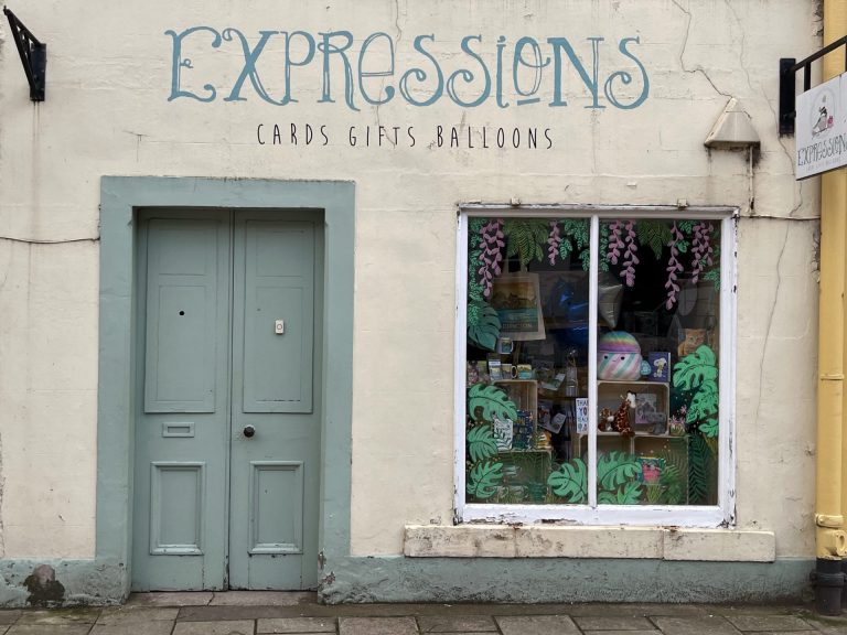 Expressions card shop front