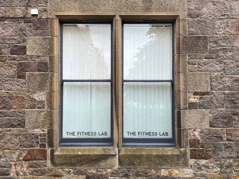 The Fitness Lab shop front