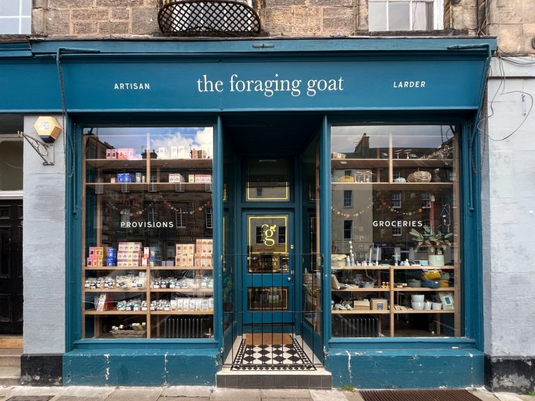 The Foraging Goat shop front