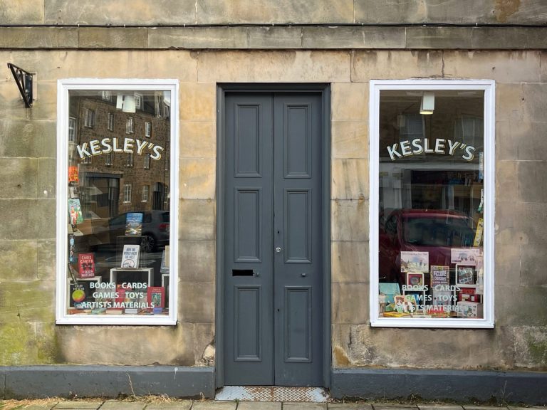 Kelseys Bookshop shop front Haddington