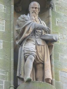 Statue of John Knox in Haddington