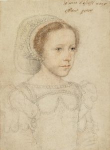 The young Mary Queen of Scots