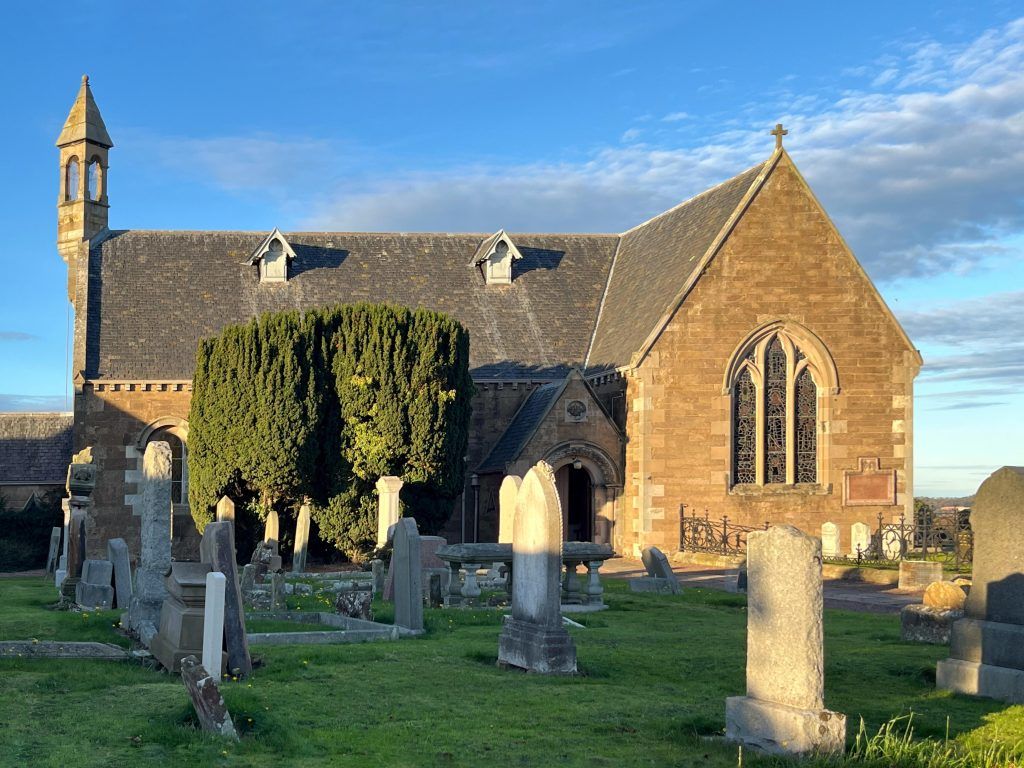 Images showing the Flag Heritage Centre in Athelstaneford